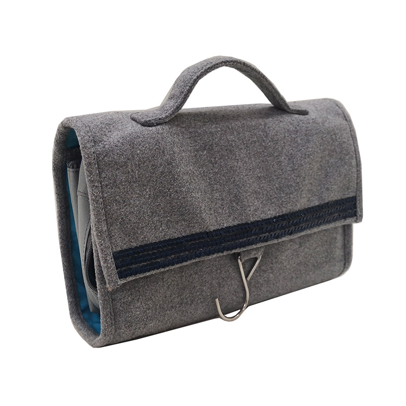 Toiletry bag with hanger