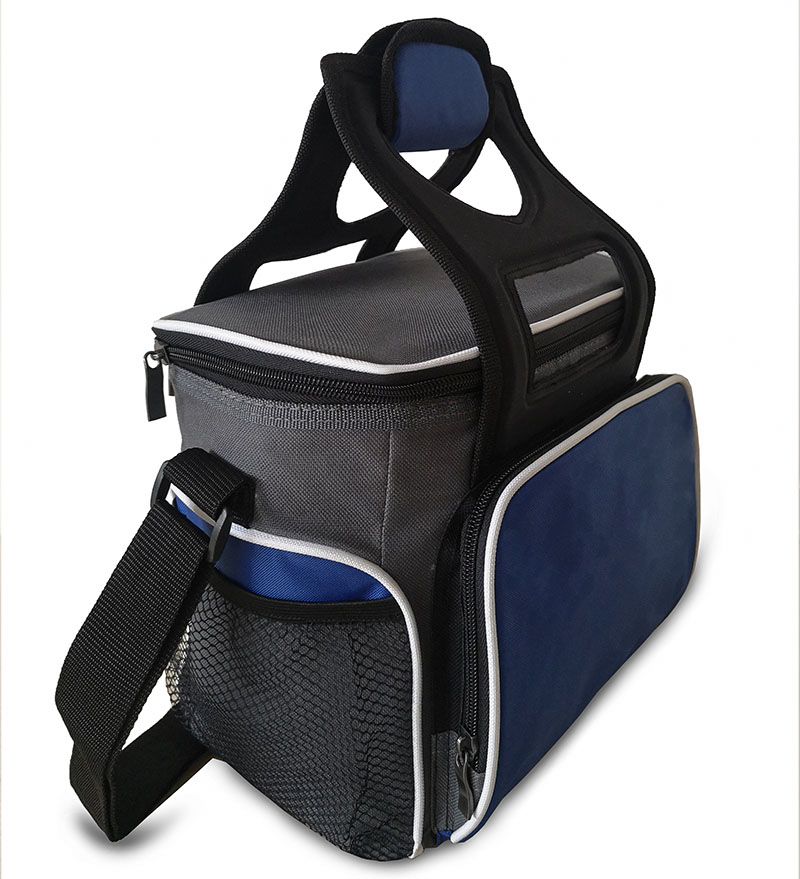 Multifunctional big compartment cooler lunch bag insulated picnic bag