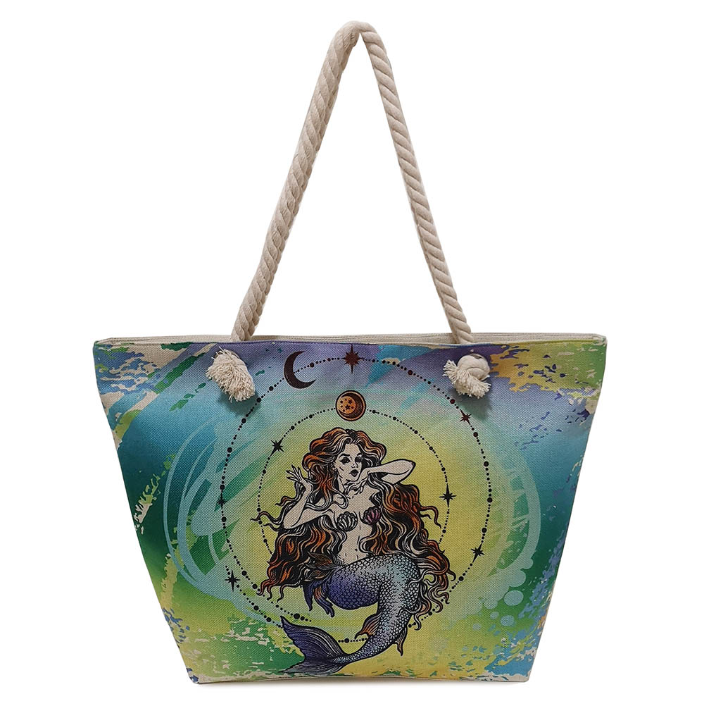 Custom Printing Canvas Women Hanbags Beach Tote Bag