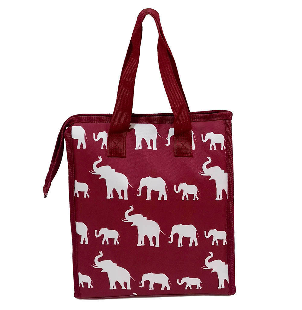 Custom Full Printing Reusable Cooler Bag Insulated Thermal Lunch Bag