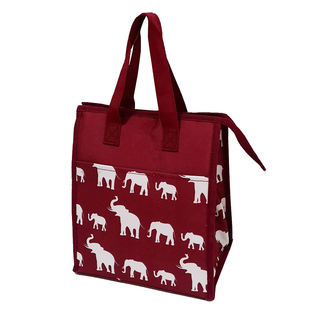 Custom Full Printing Reusable Cooler Bag Insulated Thermal Lunch Bag