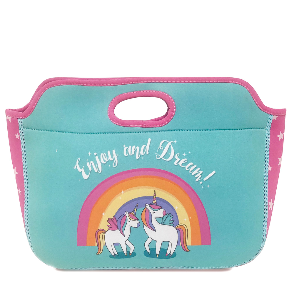 Animal printing insulated lunch bag