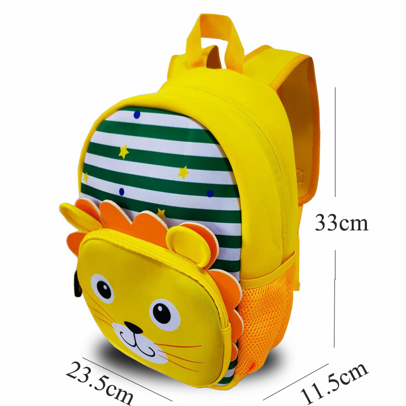 Neoprene Cartoon Animal Kids Backpack