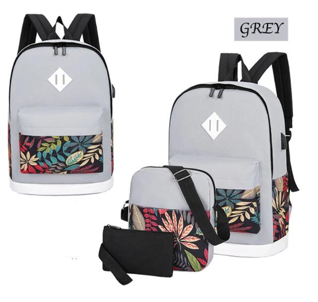 3PCS Backpack Set