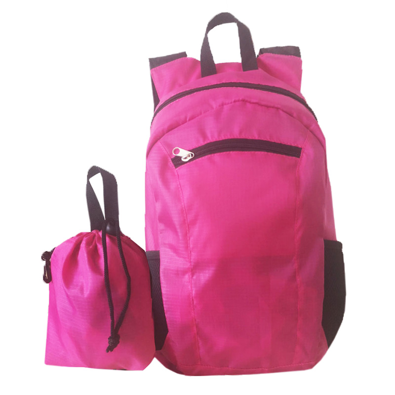 Light foldable travel backpack