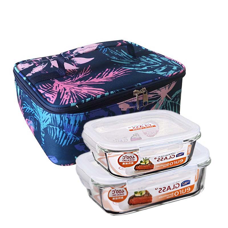 Full printing insulated lunch box bag cooler bag
