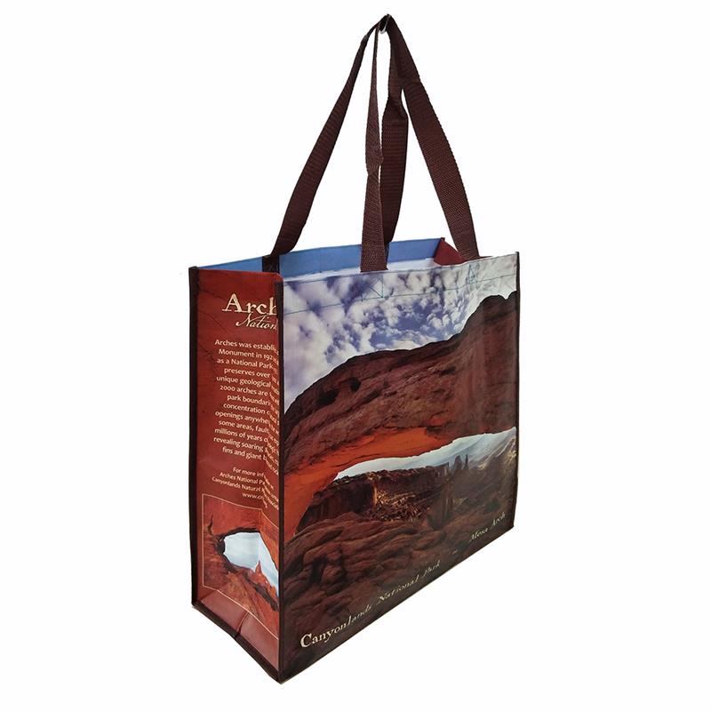 RPET laminated shopping bag