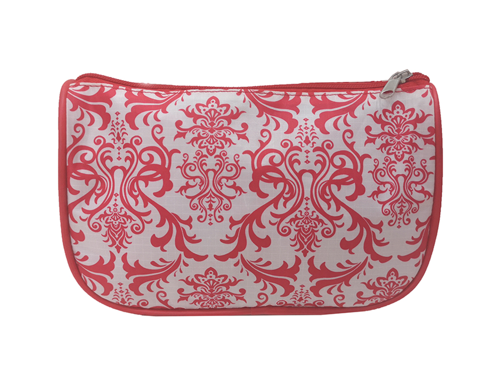 Full printing travel bag woth cosmetic bag set