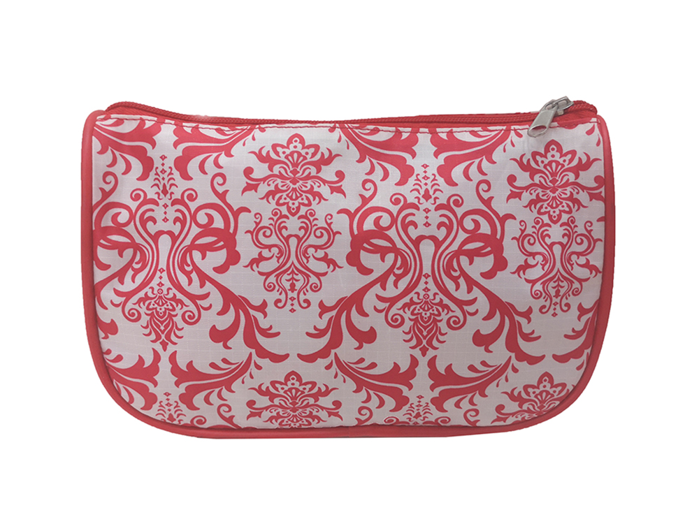 Full printing travel bag woth cosmetic bag set