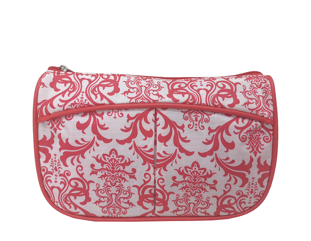 Full printing travel bag woth cosmetic bag set