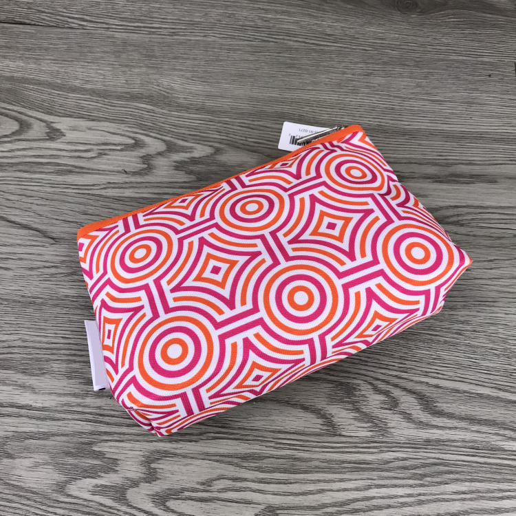 Full printing canvas cosmetic bag