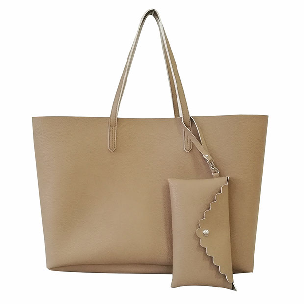 PU Tote Bag with small pouch