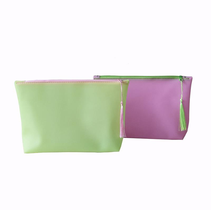 Jelly pvc cosmetic bag/toilet bag