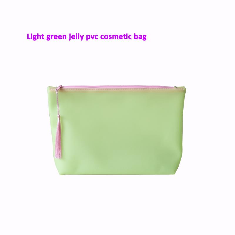 Jelly pvc cosmetic bag/toilet bag