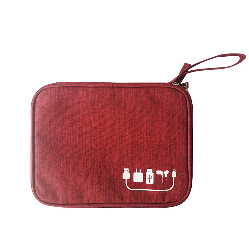 Promotional travel charger cable storage bag