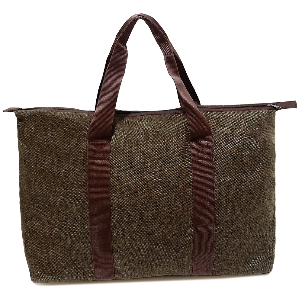 Big capacity weekender bag with cosmetic bag