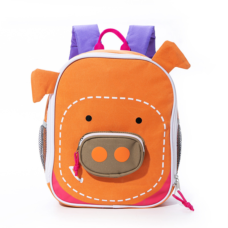 Cute 3D Animal Printing Cartoon Kids School Backpack