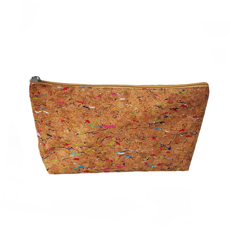 Cork cosmetic bag