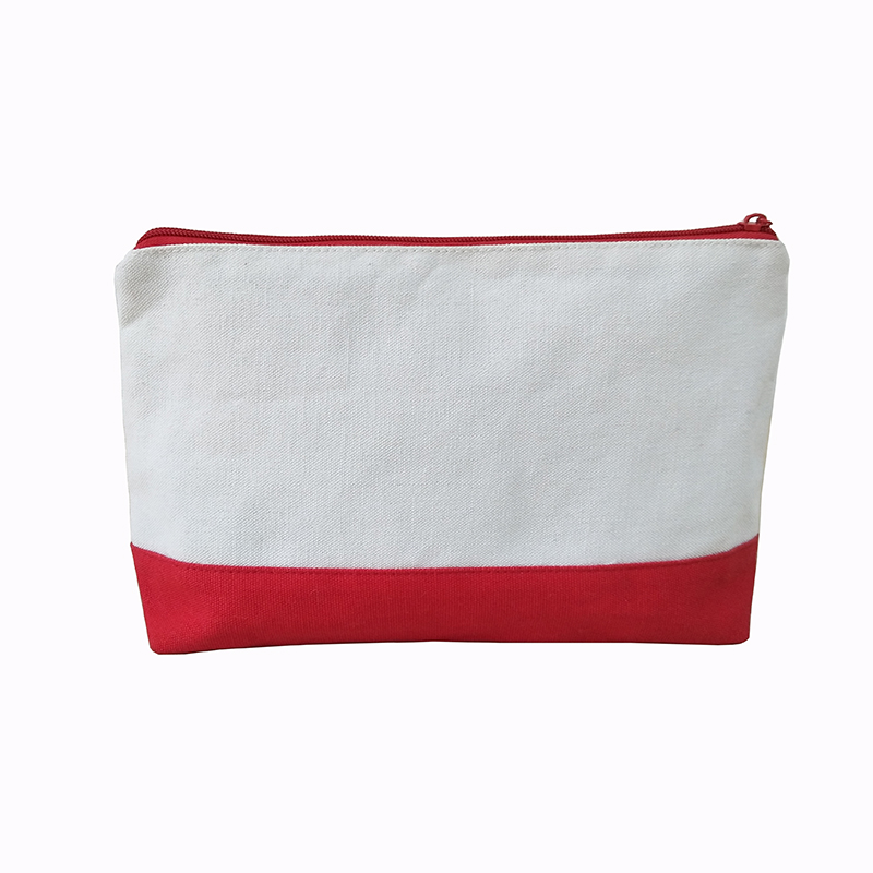 12oz canvas cosmetic bag