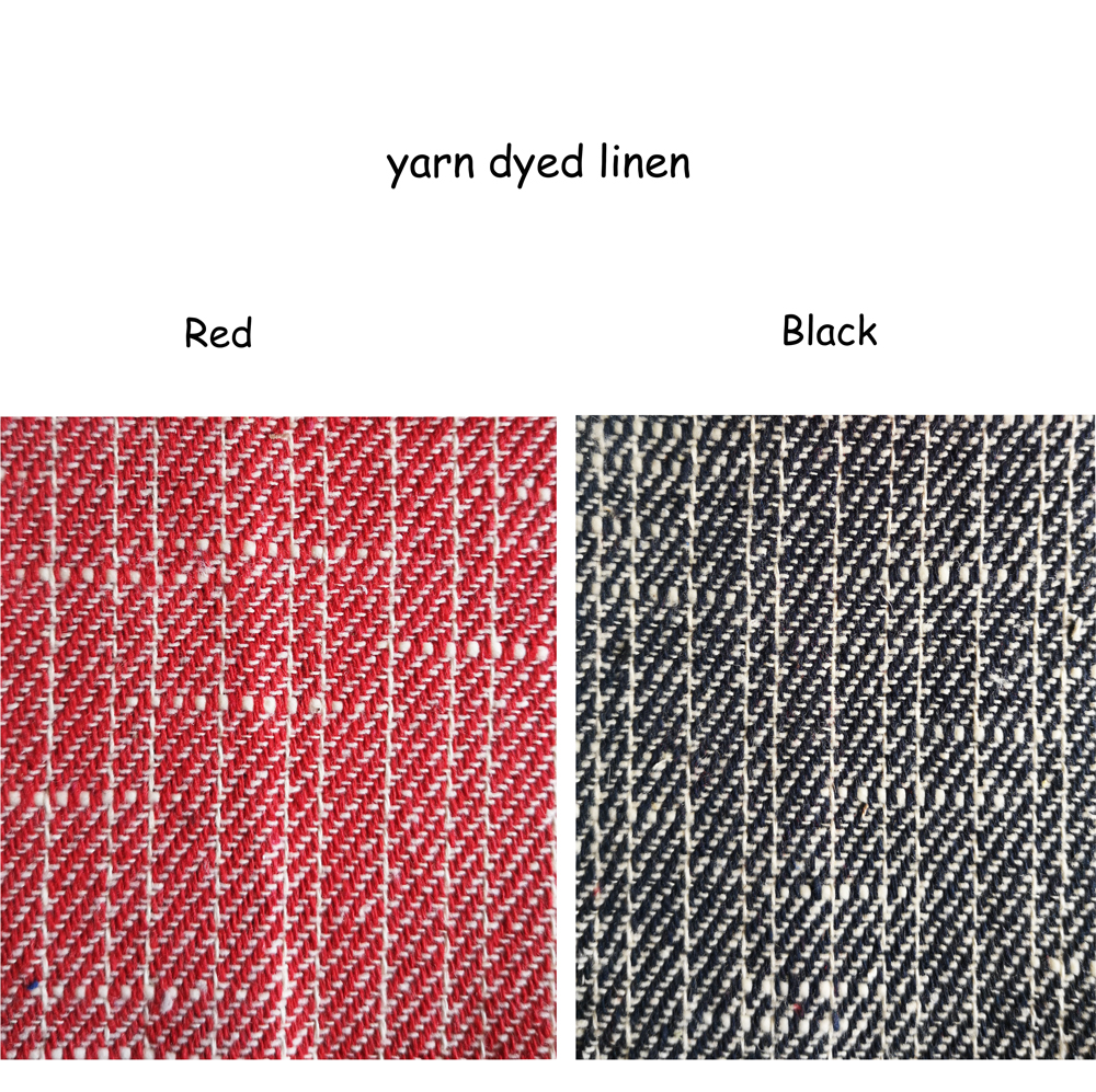 yarn-dyed linen