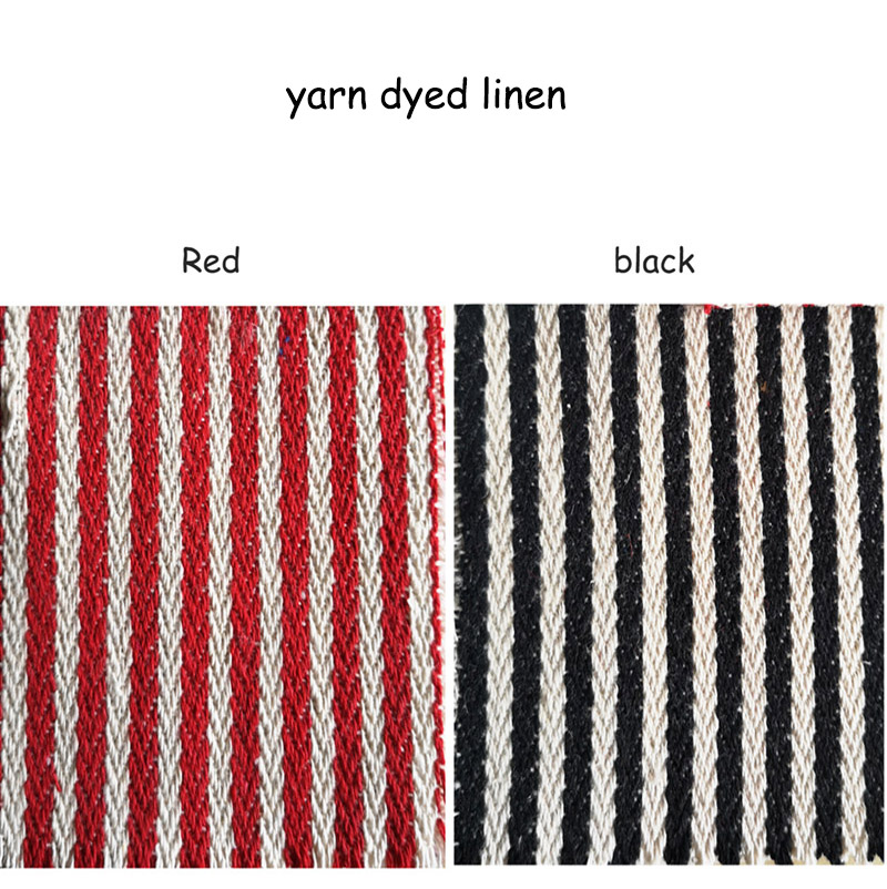 yarn-dyed linen
