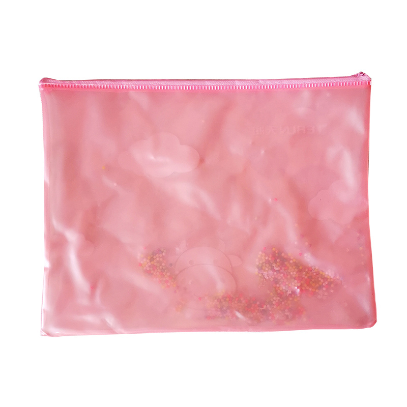 New design girls document bag with water injection
