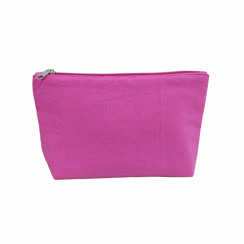 Small washable cotton cosmetic bag