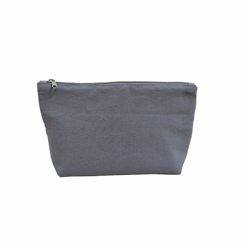 Small washable cotton cosmetic bag