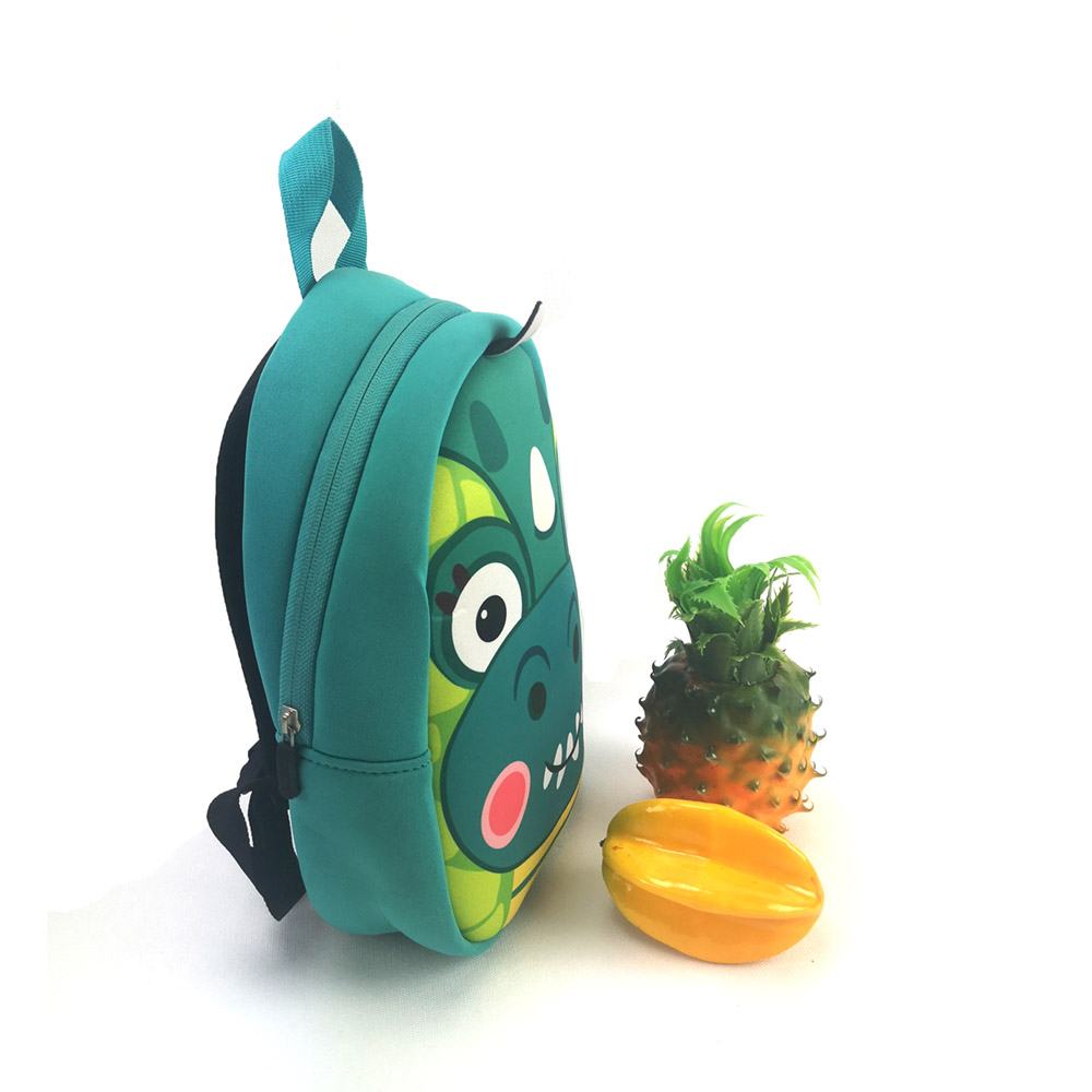 New design 3D animal printing neoprene kids backpack