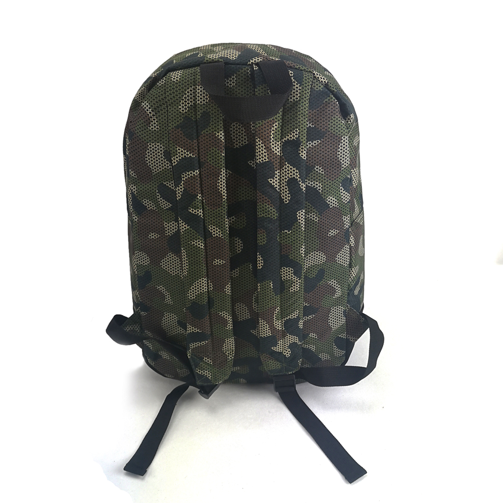 camouflage student school backpack