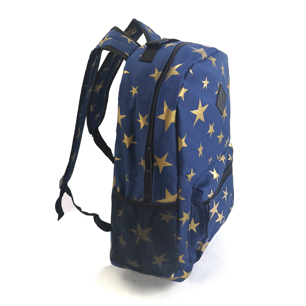 Golden star printing school backpack
