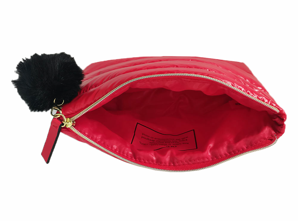 quilted Cosmetic Make Up Bag