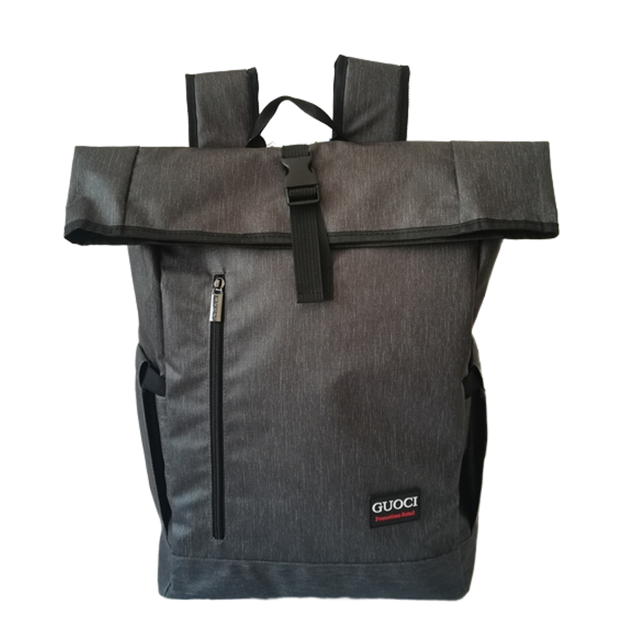 Travel business roll top backpack