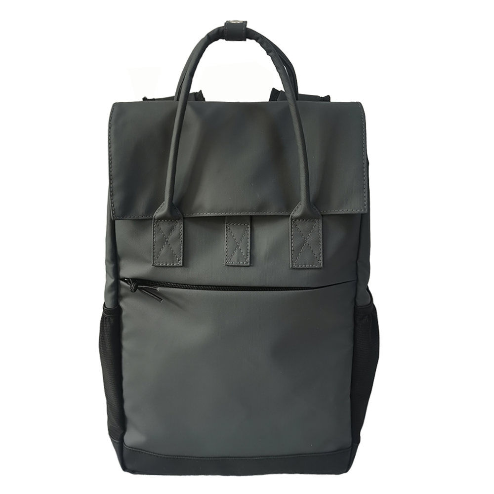 Travel business roll top backpack