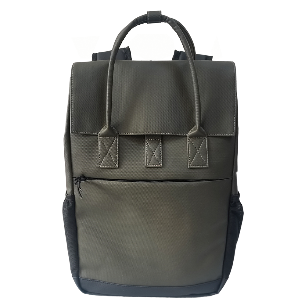 Travel business roll top backpack
