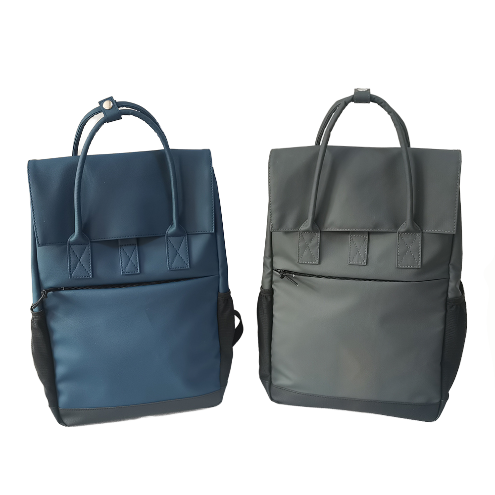 Travel business roll top backpack