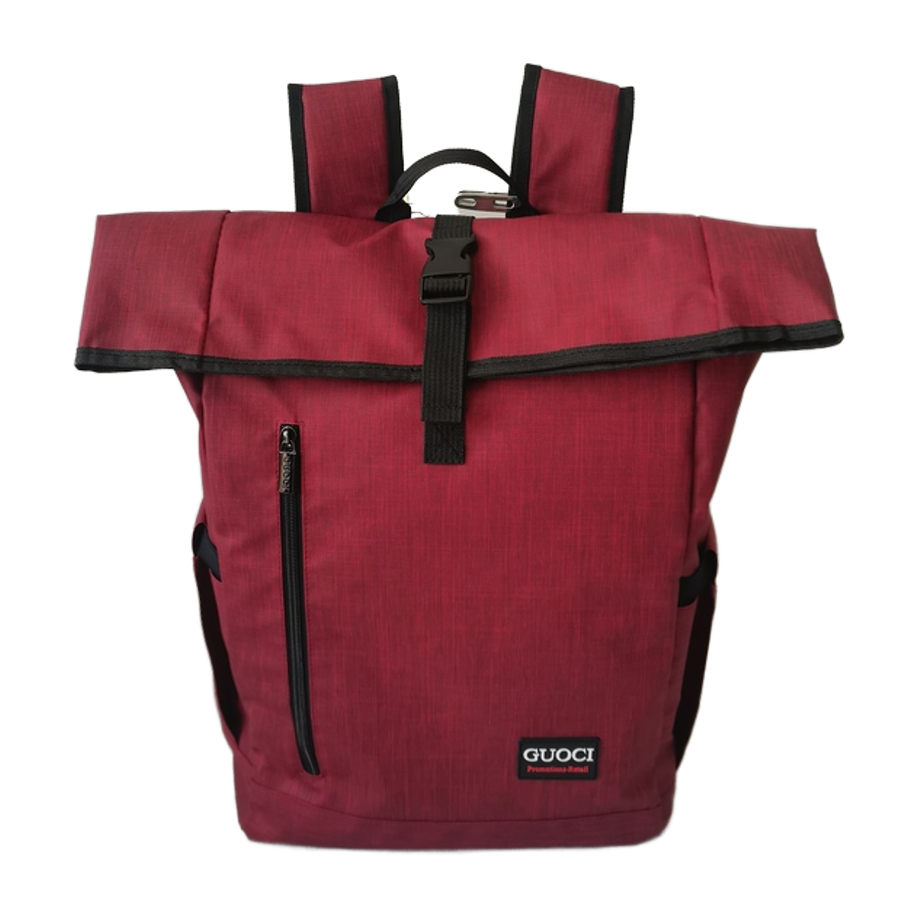 Travel business roll top backpack